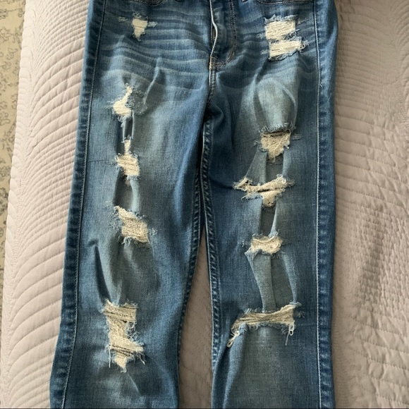 HOLLISTER DISTRESSED SKINNY JEANS - Picture 4 of 4
